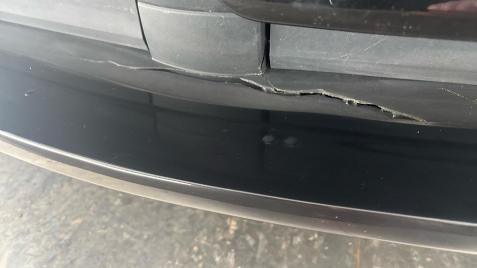 BMW iX cracked