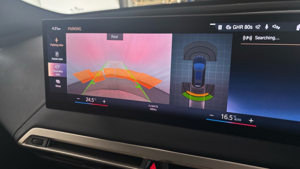 BMW iX reverse camera