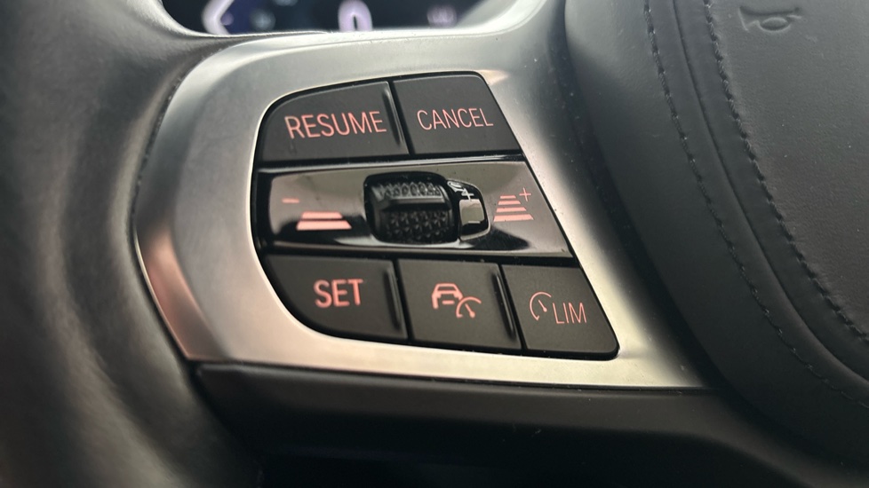 BMW I4 cruise control
