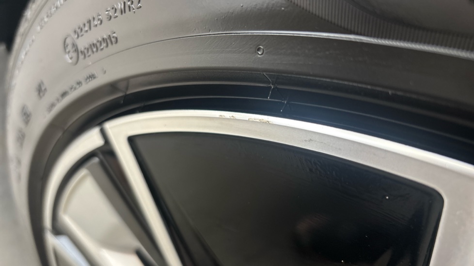 BMW iX3 scuff