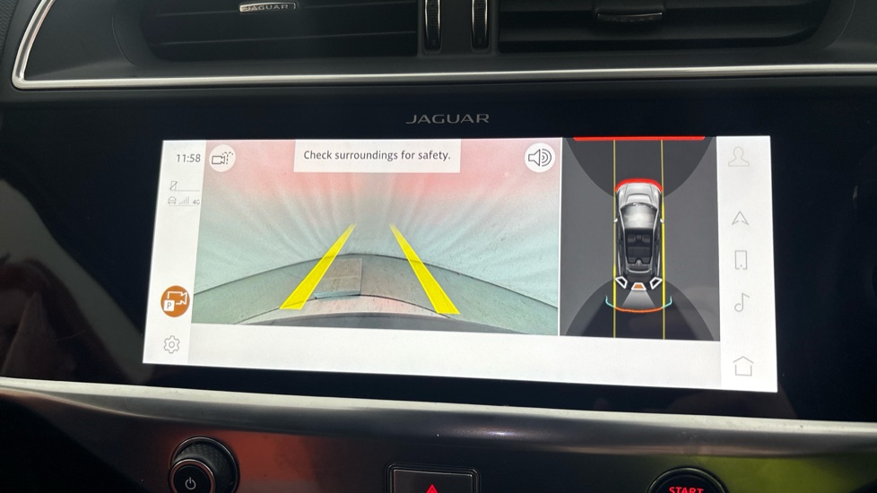 JAGUAR I-PACE reverse camera