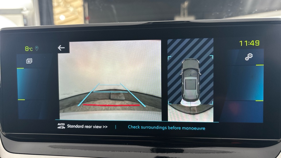 PEUGEOT 2008 Reverse camera