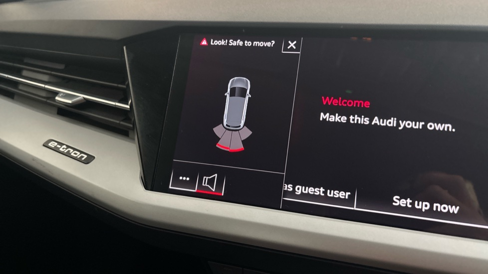 AUDI Q4 parking sensors