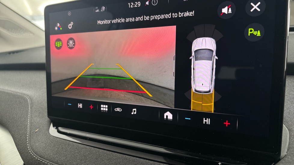 SKODA ENYAQ reverse camera