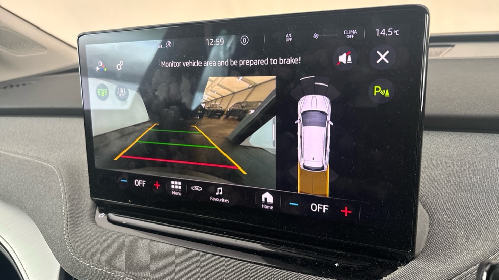 SKODA ENYAQ reverse camera