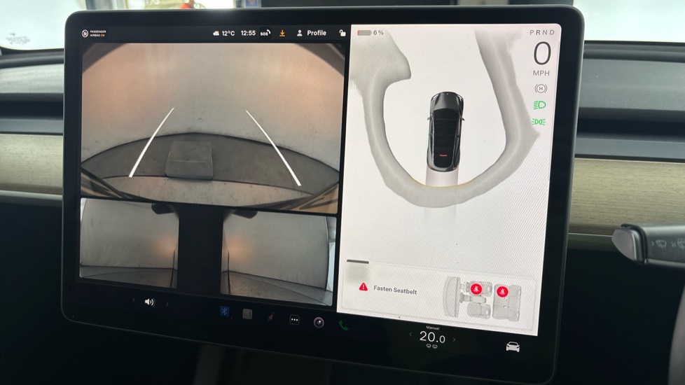 TESLA MODEL Y reverse camera