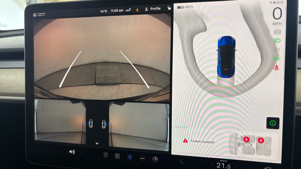 TESLA MODEL Y reverse camera