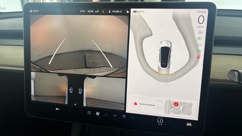 TESLA MODEL Y reverse camera