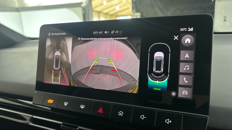 MG MG4 Reverse camera