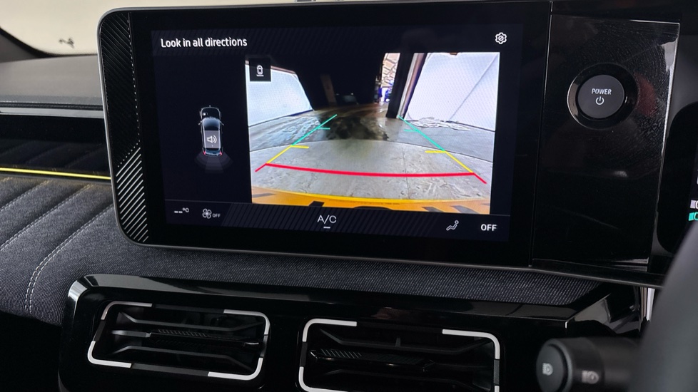 RENAULT 5 reverse camera