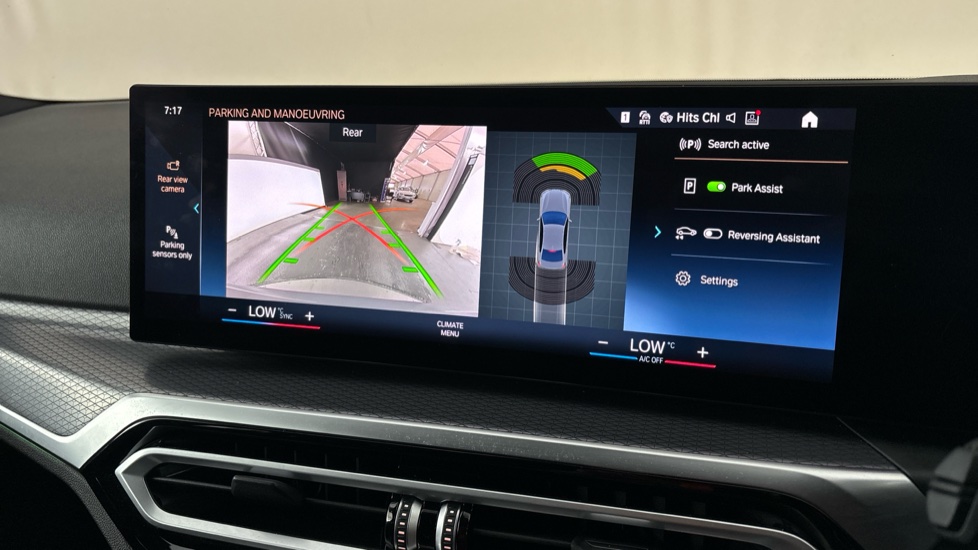 BMW 3 SERIES reverse camera