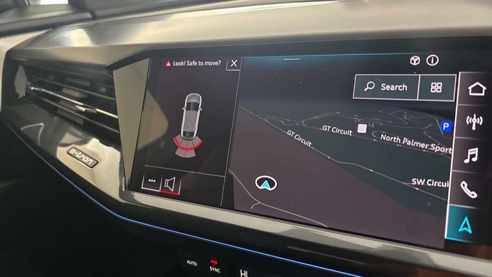 AUDI Q4 parking sensors