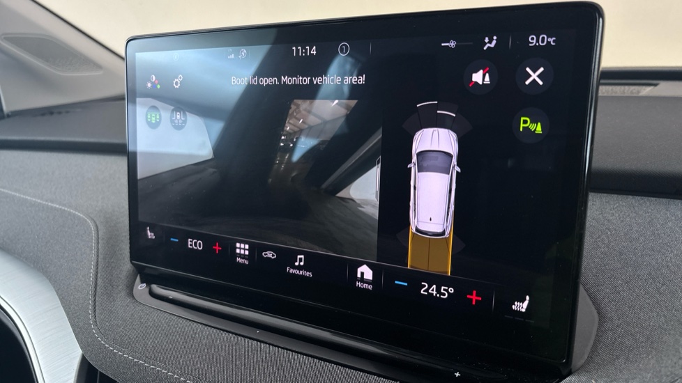 SKODA ENYAQ reverse camera