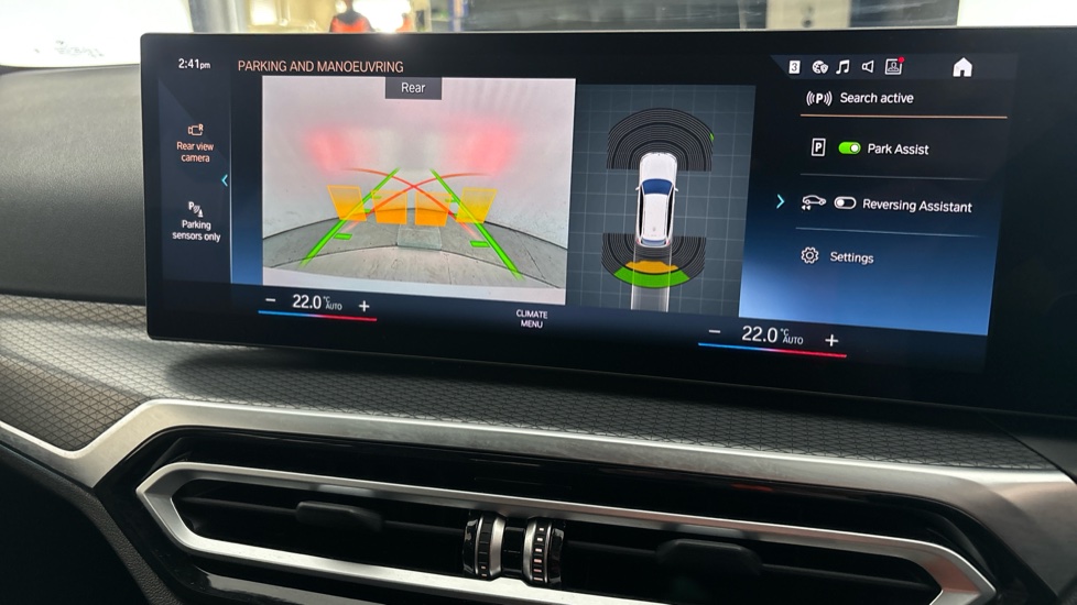BMW 3 SERIES reverse camera