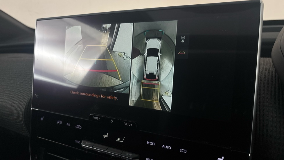 TOYOTA BZ4X reverse camera