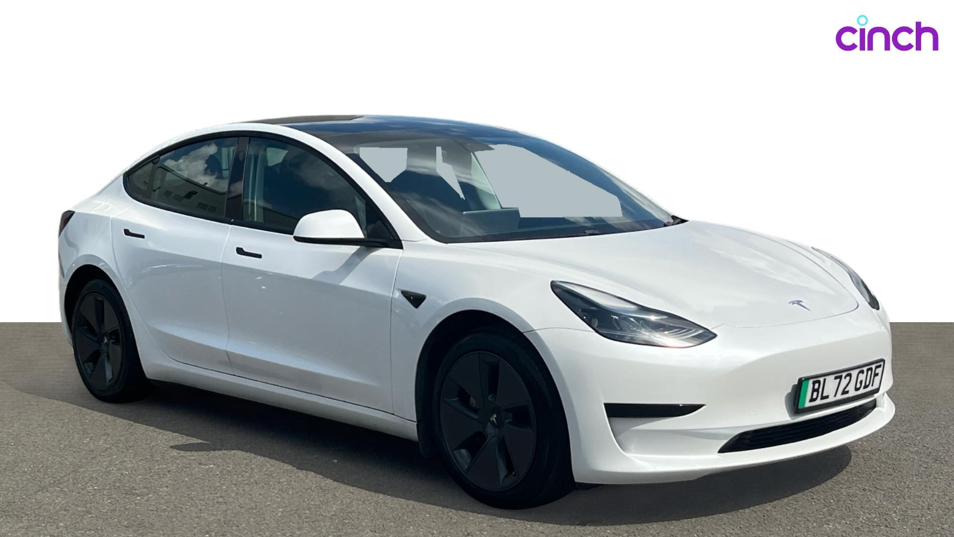 Tesla Model 3 listing photo