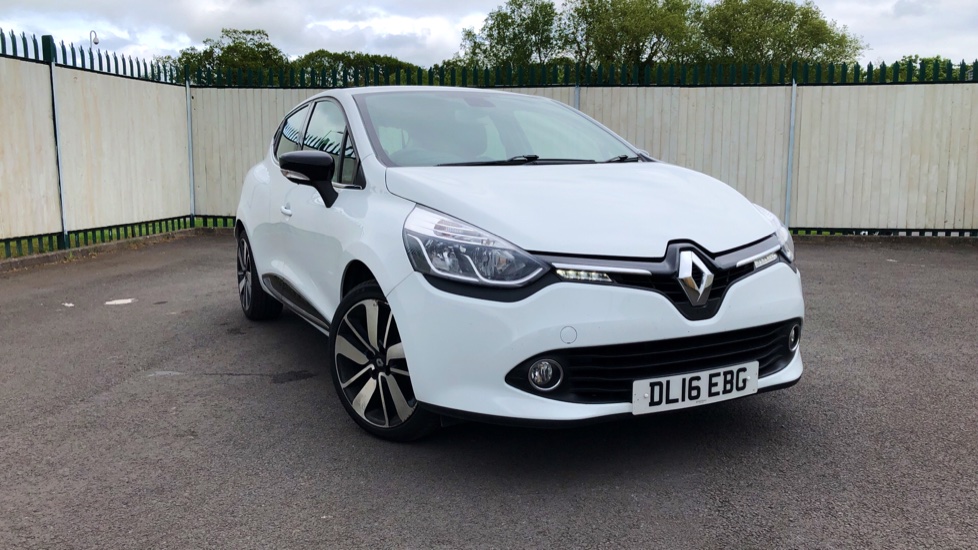 Renault Clio White Manual Auction DealerPX