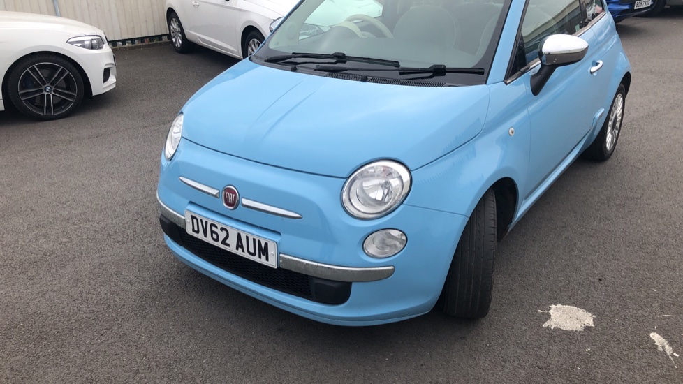 Fiat 500 Blue Manual Auction | DealerPX
