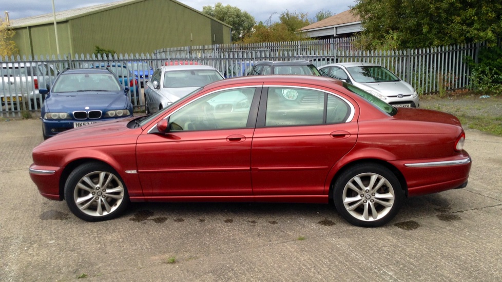 Jaguar Xtype Red Manual Auction DealerPX