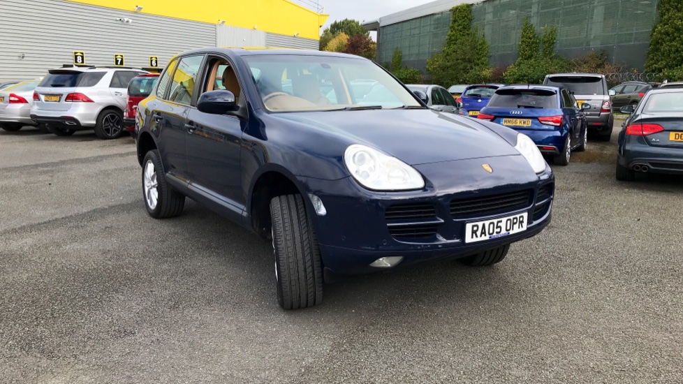 Porsche Cayenne Blue Automatic Auction DealerPX