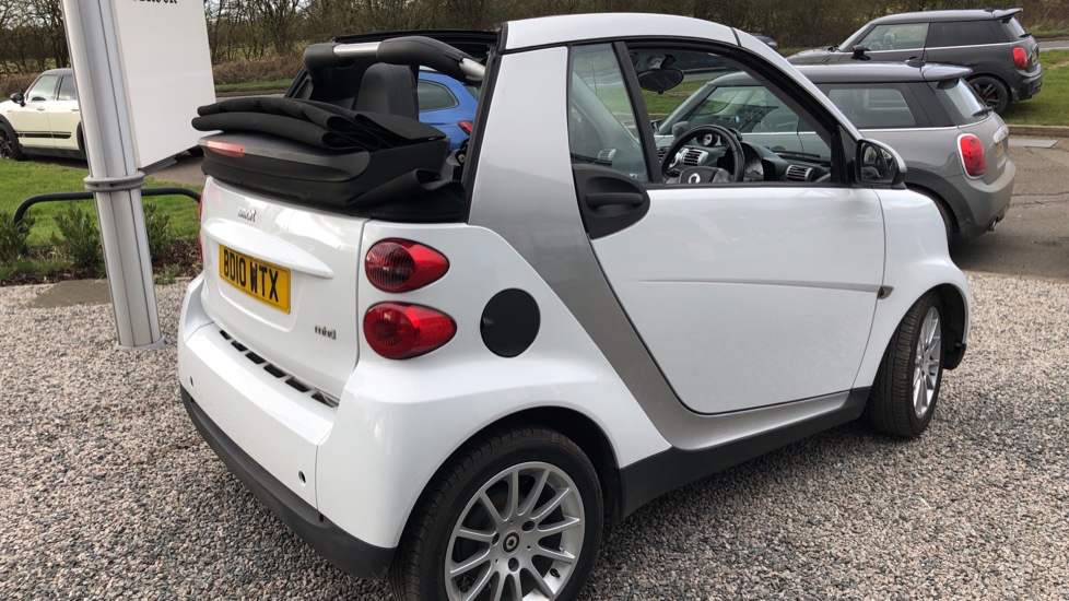 Smart Fortwo Cabrio White Automatic Auction DealerPX