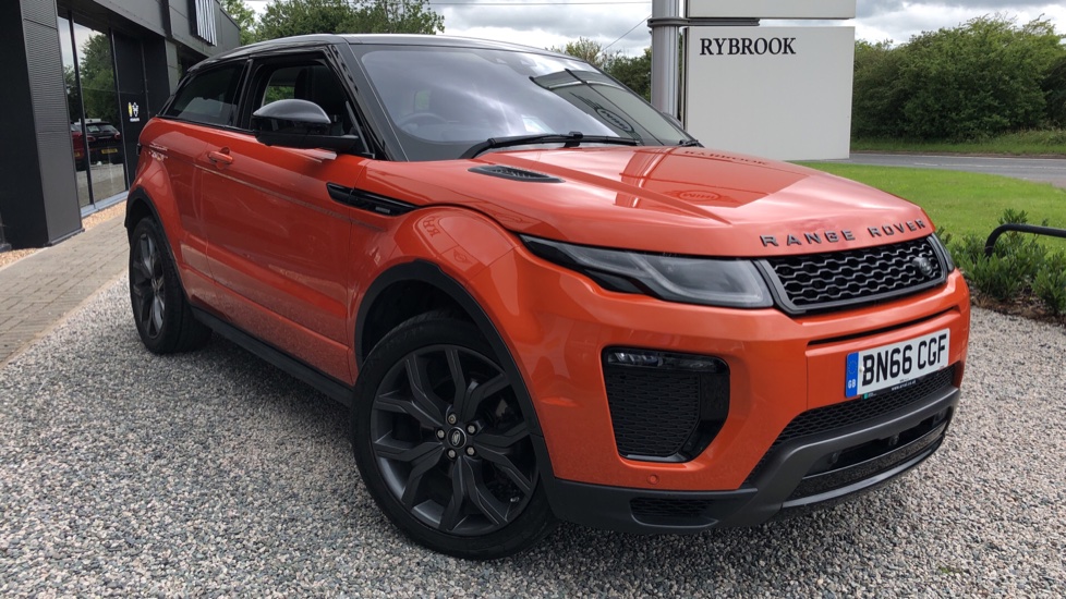 Land Rover Range Rover Evoque coupe Pheonix Orange Automatic Auction