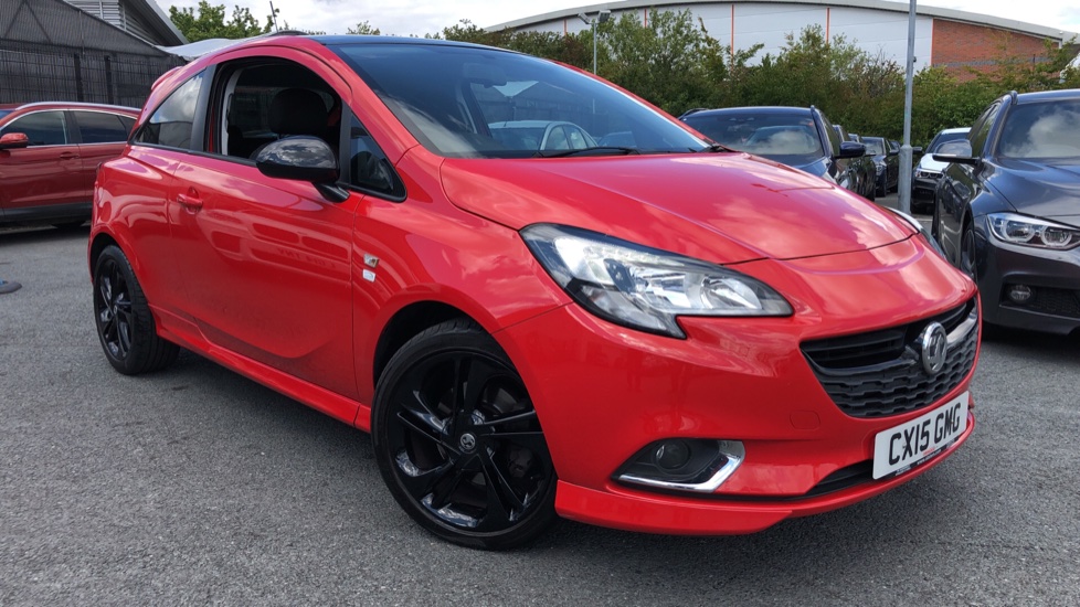 Vauxhall Corsa Red Manual Auction DealerPX