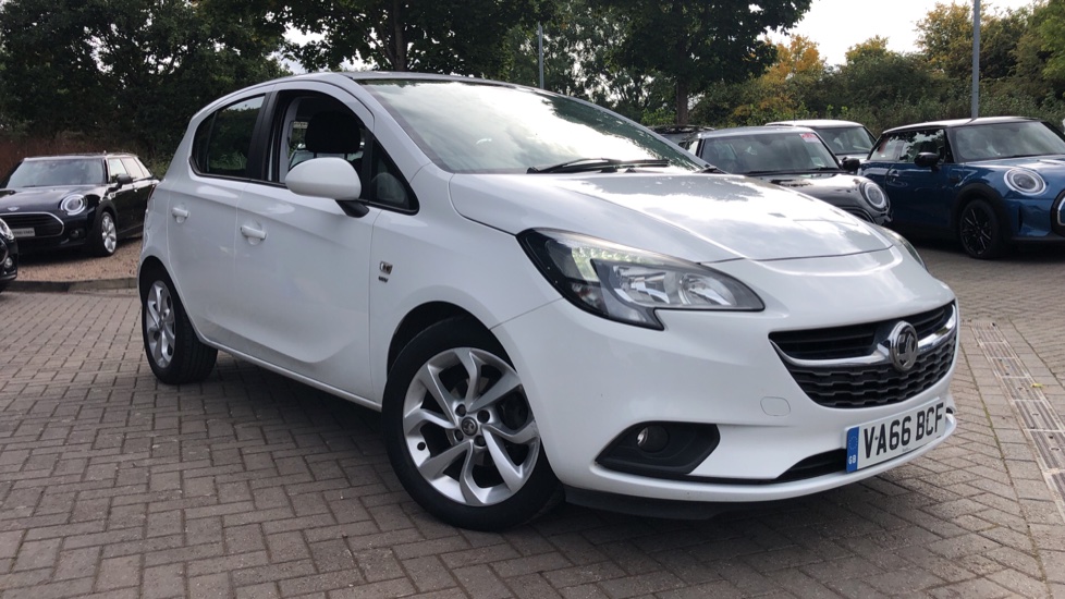 Vauxhall Corsa White Manual Auction DealerPX