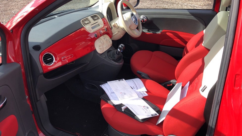 Fiat 500 Red Manual Auction DealerPX