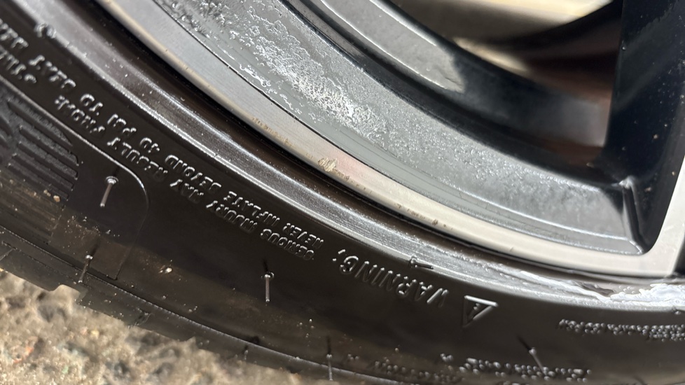 BMW I4 scuff