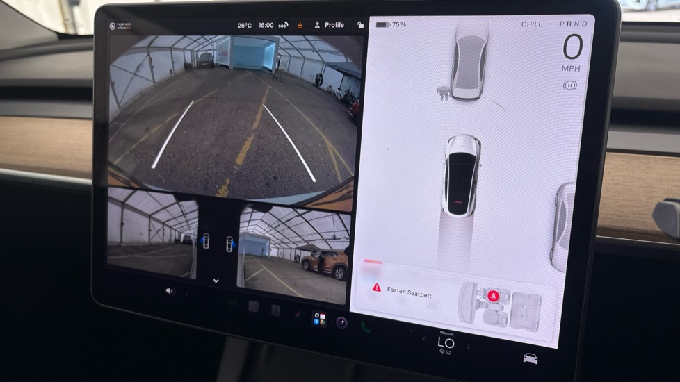 TESLA MODEL Y reverse camera