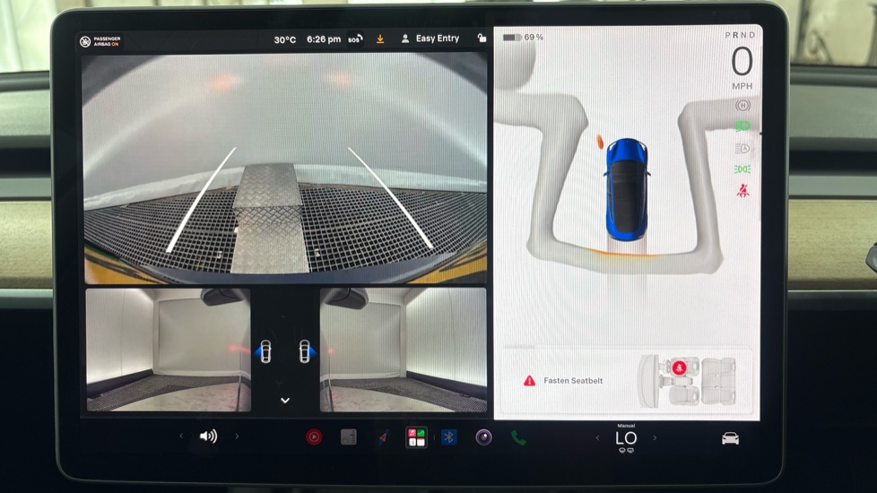 TESLA MODEL 3 Reverse camera