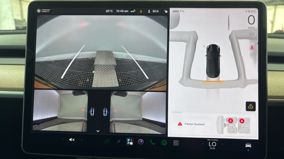 TESLA MODEL 3 Reverse camera