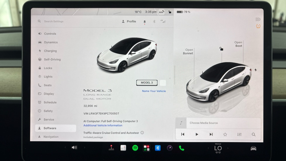 TESLA MODEL 3 SALOON Long Range AWD 4dr Auto