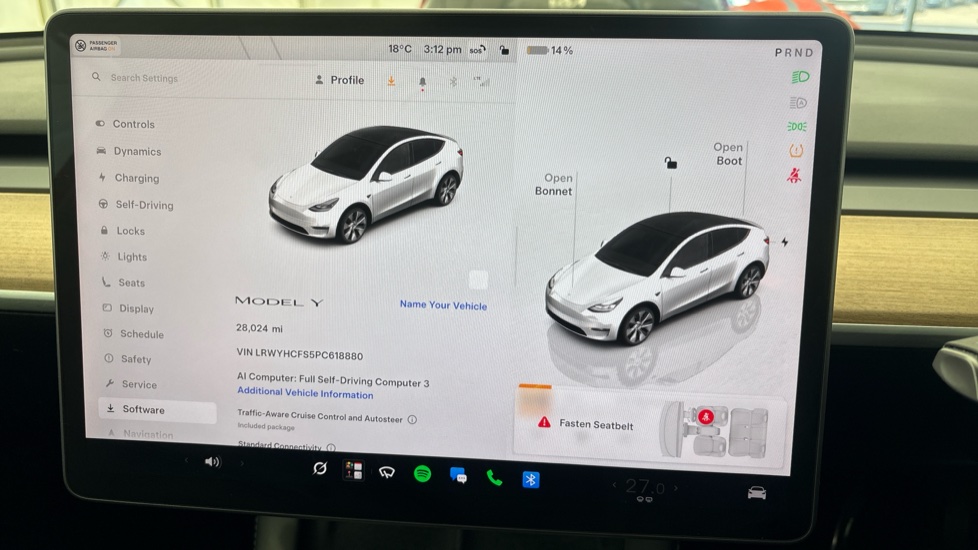TESLA MODEL Y HATCHBACK RWD 5dr Auto