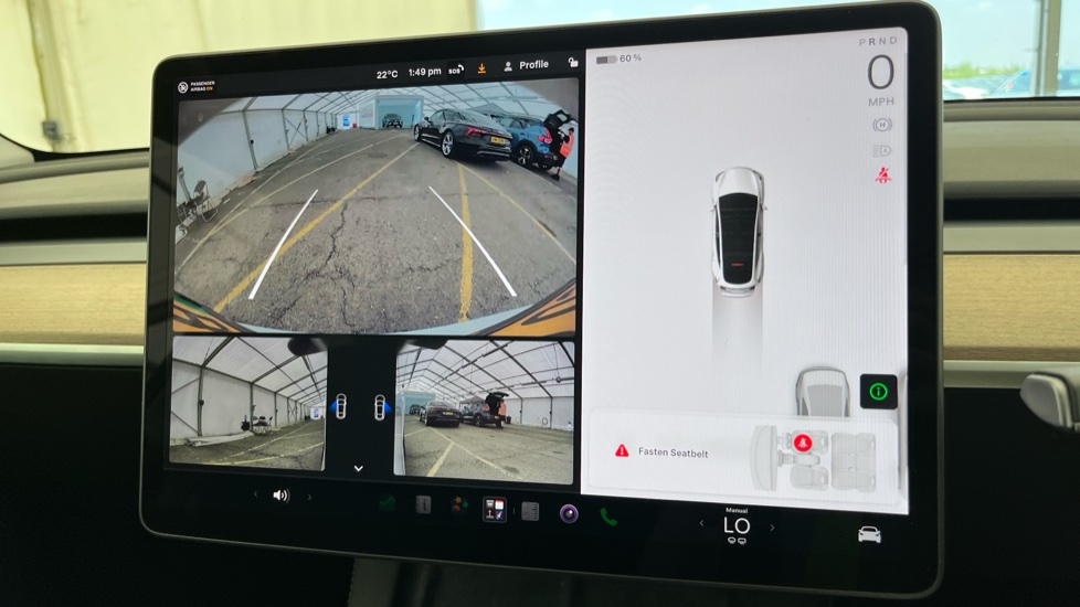 TESLA MODEL Y reverse camera