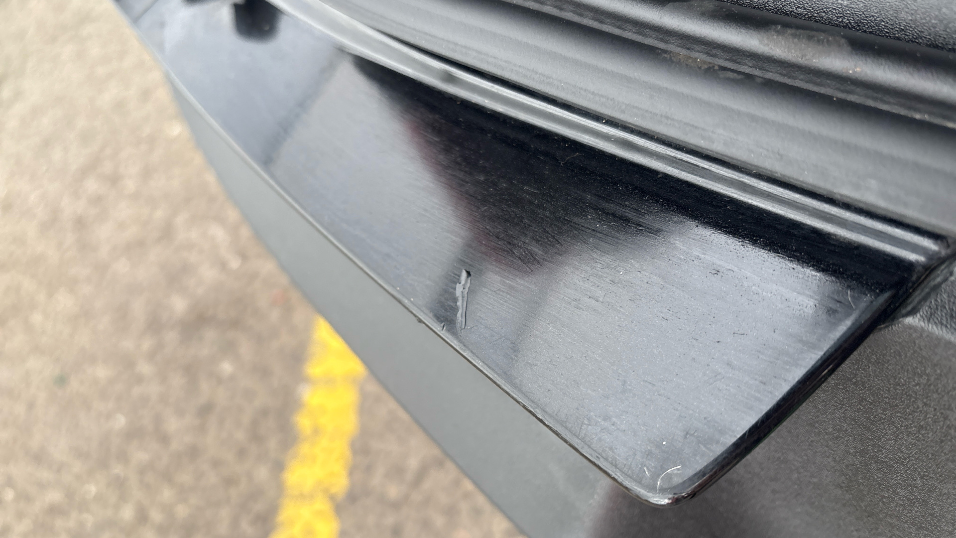 Chips and scratches