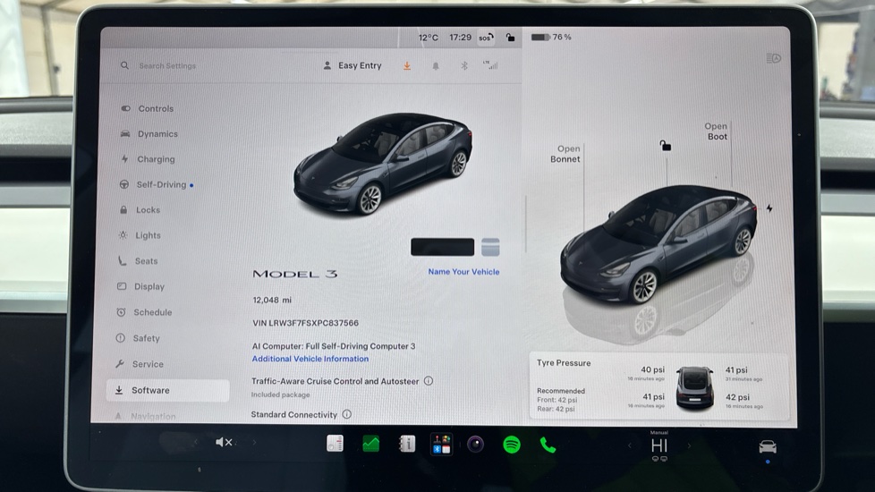 TESLA MODEL 3 SALOON RWD 4dr Auto