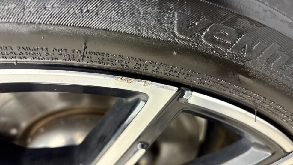 BMW I4 scuff