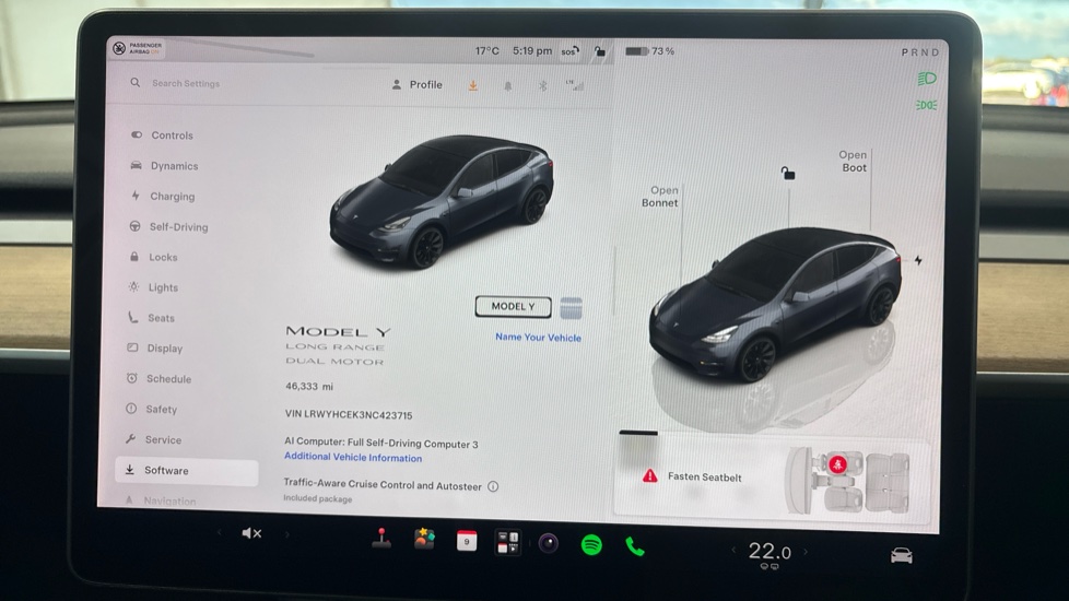 TESLA MODEL Y HATCHBACK Long Range AWD 5dr Auto
