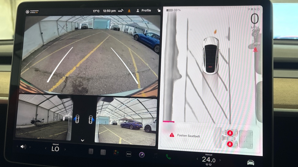 TESLA MODEL Y reverse camera