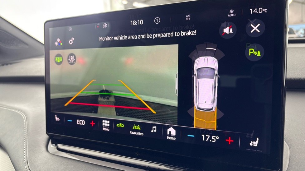 SKODA ENYAQ Reverse camera