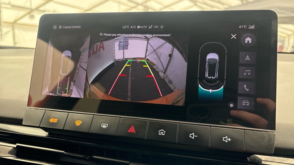 MG MG4 Reverse camera
