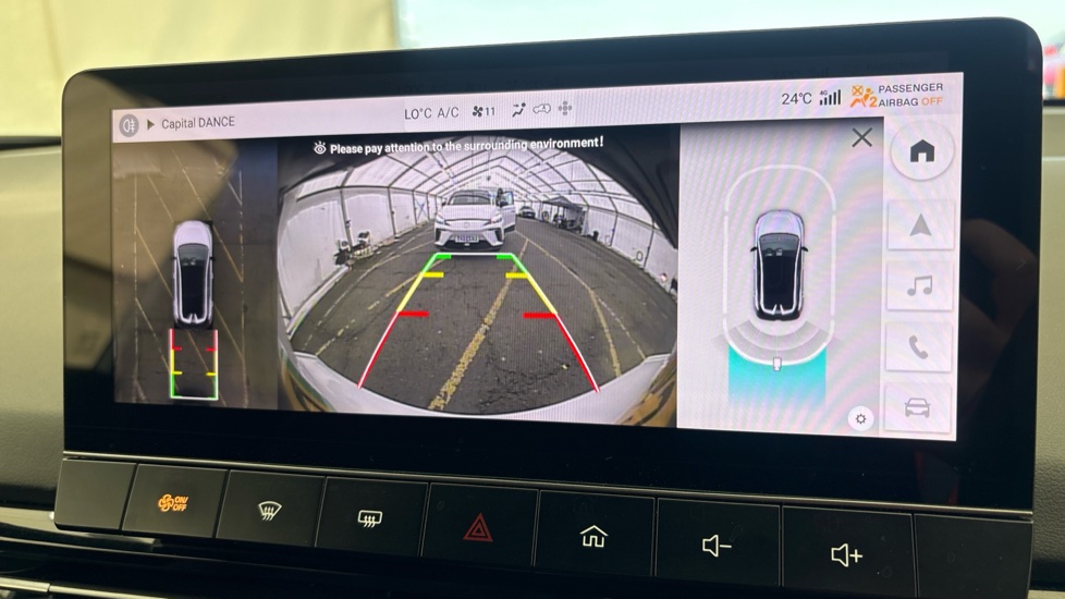 MG MG4 Reverse camera