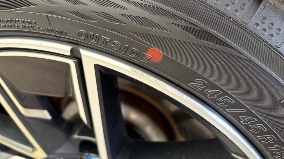BMW I4 Scuff