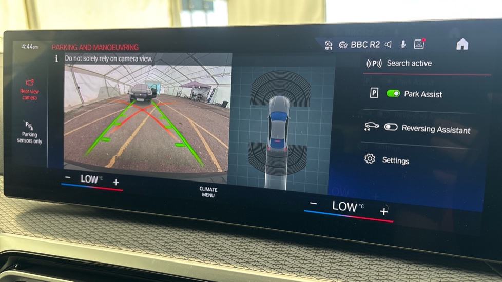 BMW I4 Reverse camera