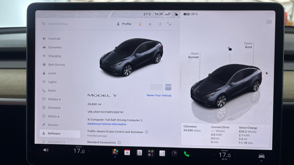 TESLA MODEL Y HATCHBACK RWD 5dr Auto