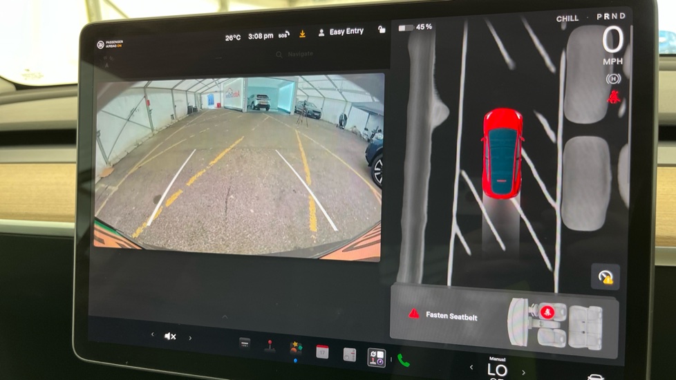 TESLA MODEL Y reverse camera
