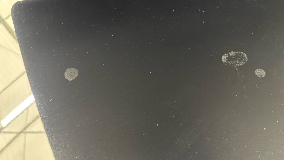 TESLA MODEL Y chips and imperfections