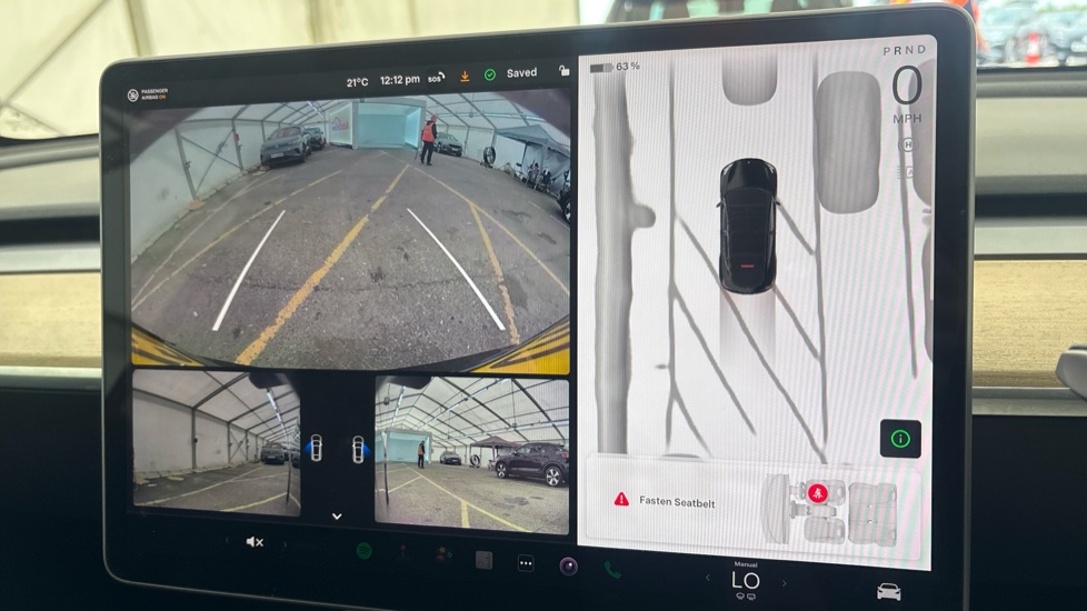 TESLA MODEL Y reverse camera